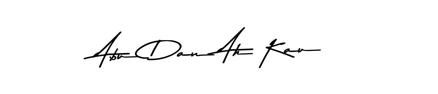 Make a beautiful signature design for name Abu Dan Ah Kau. With this signature (Asem Kandis PERSONAL USE) style, you can create a handwritten signature for free. Abu Dan Ah Kau signature style 9 images and pictures png