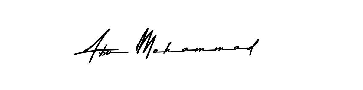 You should practise on your own different ways (Asem Kandis PERSONAL USE) to write your name (Abu Mohammad) in signature. don't let someone else do it for you. Abu Mohammad signature style 9 images and pictures png