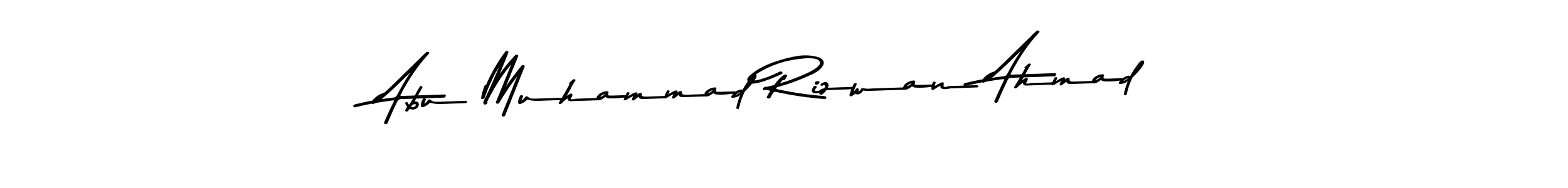 Design your own signature with our free online signature maker. With this signature software, you can create a handwritten (Asem Kandis PERSONAL USE) signature for name Abu Muhammad Rizwan Ahmad. Abu Muhammad Rizwan Ahmad signature style 9 images and pictures png