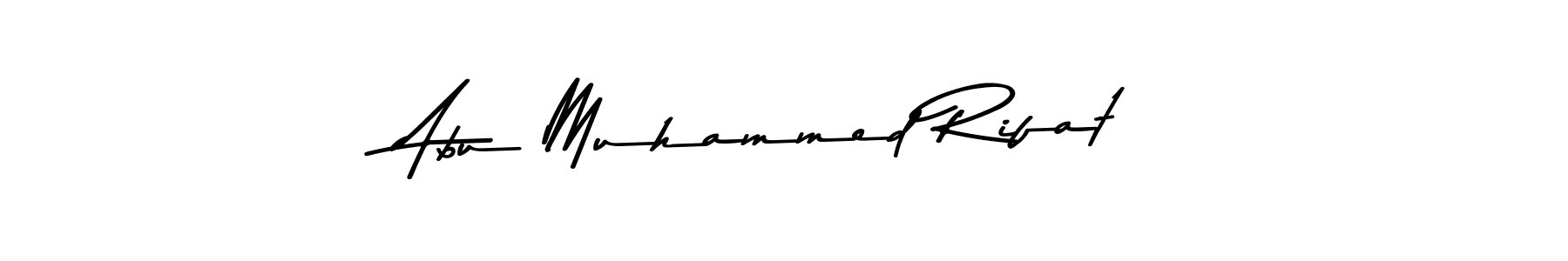 Create a beautiful signature design for name Abu Muhammed Rifat. With this signature (Asem Kandis PERSONAL USE) fonts, you can make a handwritten signature for free. Abu Muhammed Rifat signature style 9 images and pictures png