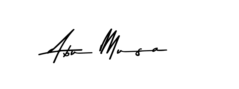 The best way (Asem Kandis PERSONAL USE) to make a short signature is to pick only two or three words in your name. The name Abu Musa include a total of six letters. For converting this name. Abu Musa signature style 9 images and pictures png
