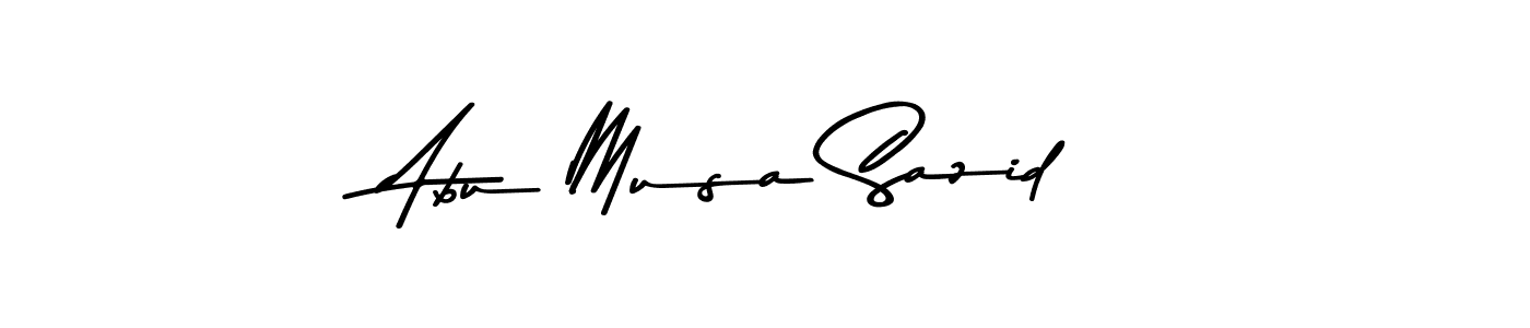 Similarly Asem Kandis PERSONAL USE is the best handwritten signature design. Signature creator online .You can use it as an online autograph creator for name Abu Musa Sazid. Abu Musa Sazid signature style 9 images and pictures png