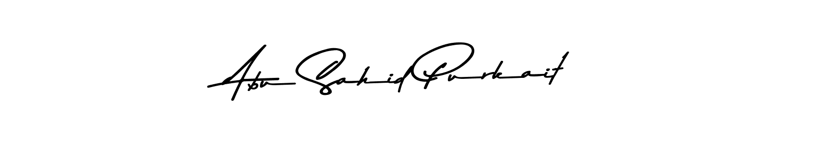 Make a beautiful signature design for name Abu Sahid Purkait. Use this online signature maker to create a handwritten signature for free. Abu Sahid Purkait signature style 9 images and pictures png