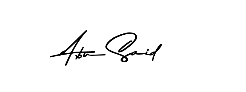 Create a beautiful signature design for name Abu Said. With this signature (Asem Kandis PERSONAL USE) fonts, you can make a handwritten signature for free. Abu Said signature style 9 images and pictures png