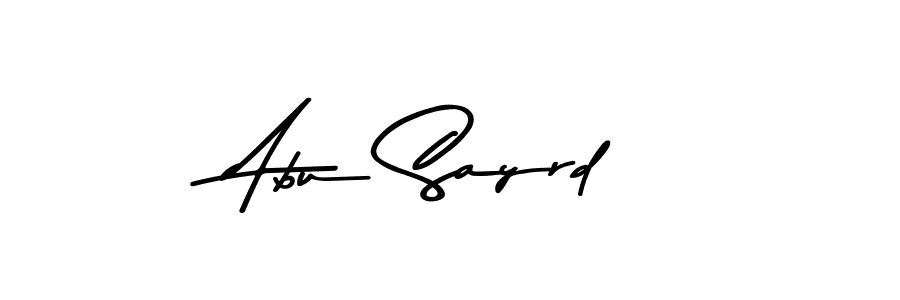 How to make Abu Sayrd signature? Asem Kandis PERSONAL USE is a professional autograph style. Create handwritten signature for Abu Sayrd name. Abu Sayrd signature style 9 images and pictures png
