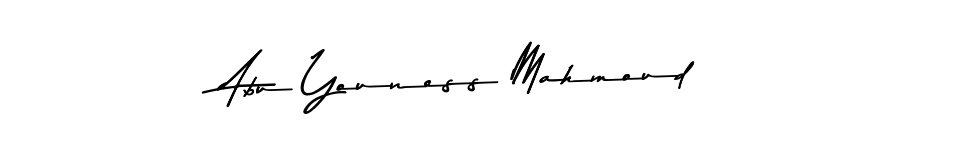 Here are the top 10 professional signature styles for the name Abu Youness Mahmoud. These are the best autograph styles you can use for your name. Abu Youness Mahmoud signature style 9 images and pictures png