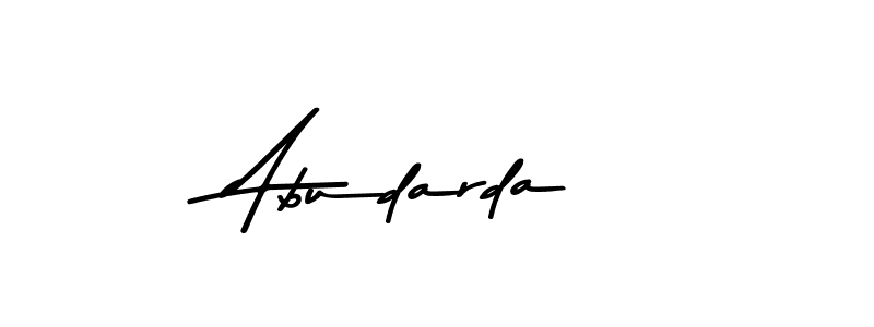 You should practise on your own different ways (Asem Kandis PERSONAL USE) to write your name (Abudarda) in signature. don't let someone else do it for you. Abudarda signature style 9 images and pictures png