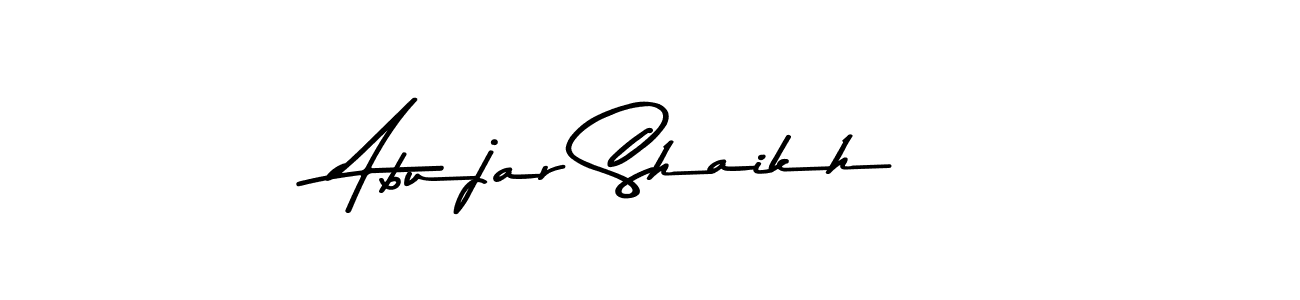 The best way (Asem Kandis PERSONAL USE) to make a short signature is to pick only two or three words in your name. The name Abujar Shaikh include a total of six letters. For converting this name. Abujar Shaikh signature style 9 images and pictures png