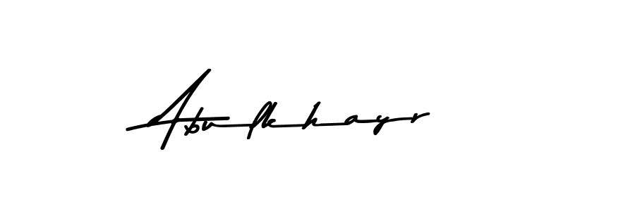 You can use this online signature creator to create a handwritten signature for the name Abulkhayr. This is the best online autograph maker. Abulkhayr signature style 9 images and pictures png