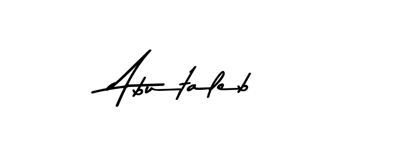 Use a signature maker to create a handwritten signature online. With this signature software, you can design (Asem Kandis PERSONAL USE) your own signature for name Abutaleb. Abutaleb signature style 9 images and pictures png