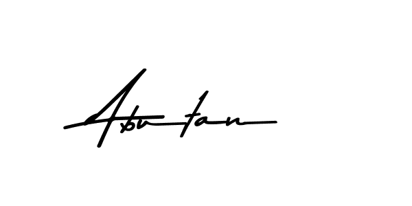 Also we have Abutan name is the best signature style. Create professional handwritten signature collection using Asem Kandis PERSONAL USE autograph style. Abutan signature style 9 images and pictures png