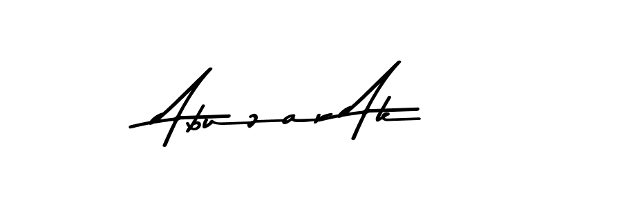 How to Draw Abuzar Ak signature style? Asem Kandis PERSONAL USE is a latest design signature styles for name Abuzar Ak. Abuzar Ak signature style 9 images and pictures png