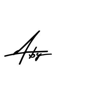 Also You can easily find your signature by using the search form. We will create Aby name handwritten signature images for you free of cost using Asem Kandis PERSONAL USE sign style. Aby signature style 9 images and pictures png