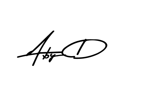 You can use this online signature creator to create a handwritten signature for the name Aby D. This is the best online autograph maker. Aby D signature style 9 images and pictures png