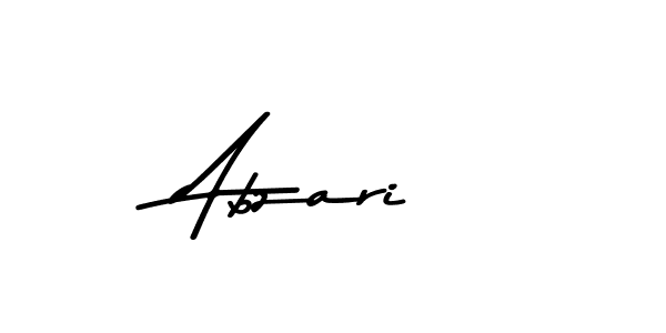 Make a beautiful signature design for name Abzari. With this signature (Asem Kandis PERSONAL USE) style, you can create a handwritten signature for free. Abzari signature style 9 images and pictures png