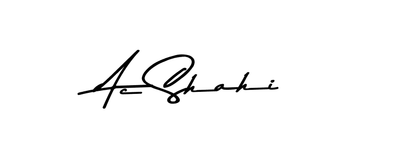 Also we have Ac Shahi name is the best signature style. Create professional handwritten signature collection using Asem Kandis PERSONAL USE autograph style. Ac Shahi signature style 9 images and pictures png