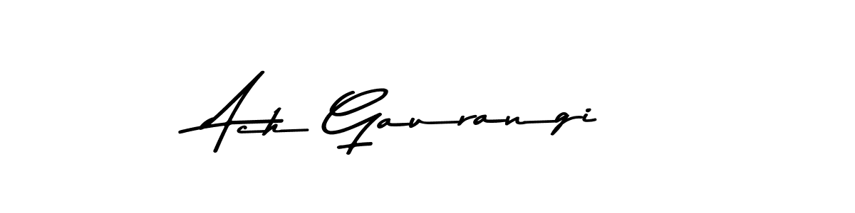 How to make Ach Gaurangi signature? Asem Kandis PERSONAL USE is a professional autograph style. Create handwritten signature for Ach Gaurangi name. Ach Gaurangi signature style 9 images and pictures png