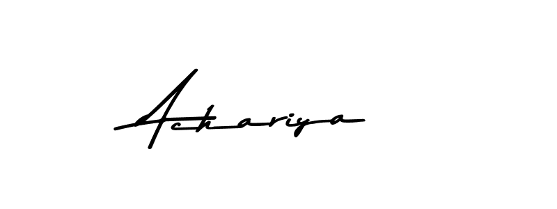 Make a beautiful signature design for name Achariya. Use this online signature maker to create a handwritten signature for free. Achariya signature style 9 images and pictures png