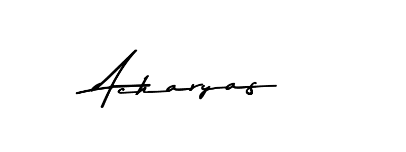 You should practise on your own different ways (Asem Kandis PERSONAL USE) to write your name (Acharyas) in signature. don't let someone else do it for you. Acharyas signature style 9 images and pictures png