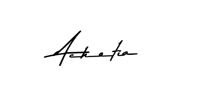 It looks lik you need a new signature style for name Achetia. Design unique handwritten (Asem Kandis PERSONAL USE) signature with our free signature maker in just a few clicks. Achetia signature style 9 images and pictures png