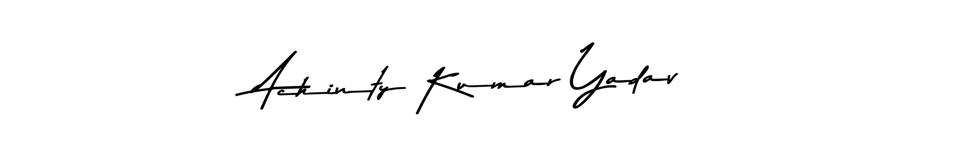 How to make Achinty Kumar Yadav signature? Asem Kandis PERSONAL USE is a professional autograph style. Create handwritten signature for Achinty Kumar Yadav name. Achinty Kumar Yadav signature style 9 images and pictures png