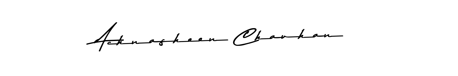 Make a beautiful signature design for name Achnasheen Chauhan. Use this online signature maker to create a handwritten signature for free. Achnasheen Chauhan signature style 9 images and pictures png