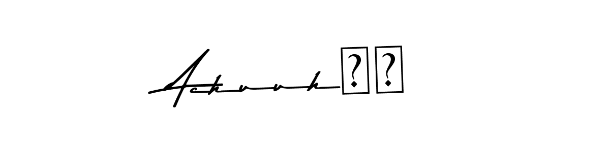 Design your own signature with our free online signature maker. With this signature software, you can create a handwritten (Asem Kandis PERSONAL USE) signature for name Achuuh❤️. Achuuh❤️ signature style 9 images and pictures png