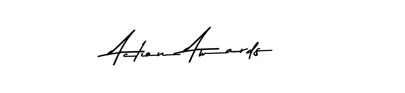 This is the best signature style for the Action Awards name. Also you like these signature font (Asem Kandis PERSONAL USE). Mix name signature. Action Awards signature style 9 images and pictures png