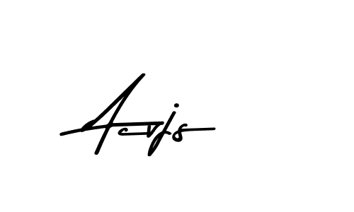 How to make Acvjs signature? Asem Kandis PERSONAL USE is a professional autograph style. Create handwritten signature for Acvjs name. Acvjs signature style 9 images and pictures png