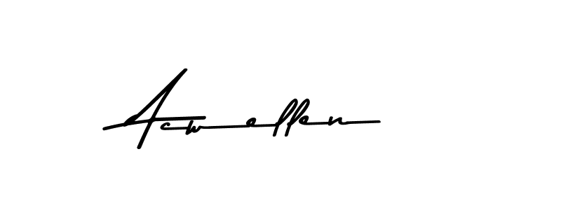 The best way (Asem Kandis PERSONAL USE) to make a short signature is to pick only two or three words in your name. The name Acwellen include a total of six letters. For converting this name. Acwellen signature style 9 images and pictures png