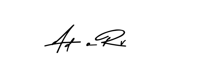 Make a beautiful signature design for name Adão Rv. With this signature (Asem Kandis PERSONAL USE) style, you can create a handwritten signature for free. Adão Rv signature style 9 images and pictures png