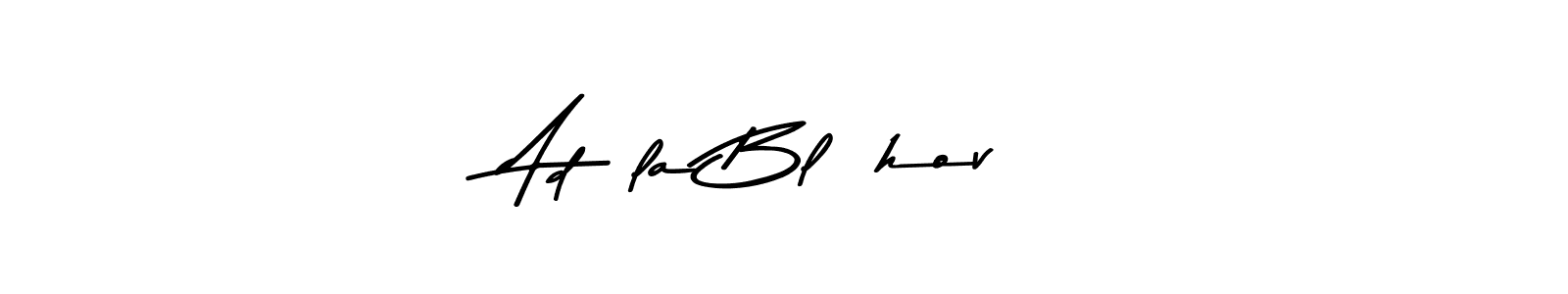 Adéla Bláhová stylish signature style. Best Handwritten Sign (Asem Kandis PERSONAL USE) for my name. Handwritten Signature Collection Ideas for my name Adéla Bláhová. Adéla Bláhová signature style 9 images and pictures png