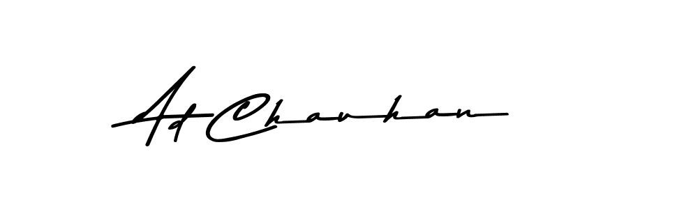 Similarly Asem Kandis PERSONAL USE is the best handwritten signature design. Signature creator online .You can use it as an online autograph creator for name Ad Chauhan. Ad Chauhan signature style 9 images and pictures png