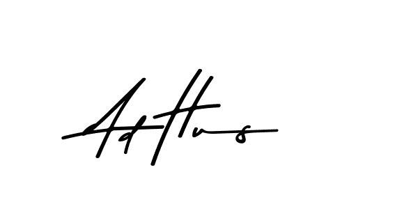 Use a signature maker to create a handwritten signature online. With this signature software, you can design (Asem Kandis PERSONAL USE) your own signature for name Ad Hus. Ad Hus signature style 9 images and pictures png