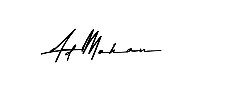 Here are the top 10 professional signature styles for the name Ad Mohan. These are the best autograph styles you can use for your name. Ad Mohan signature style 9 images and pictures png