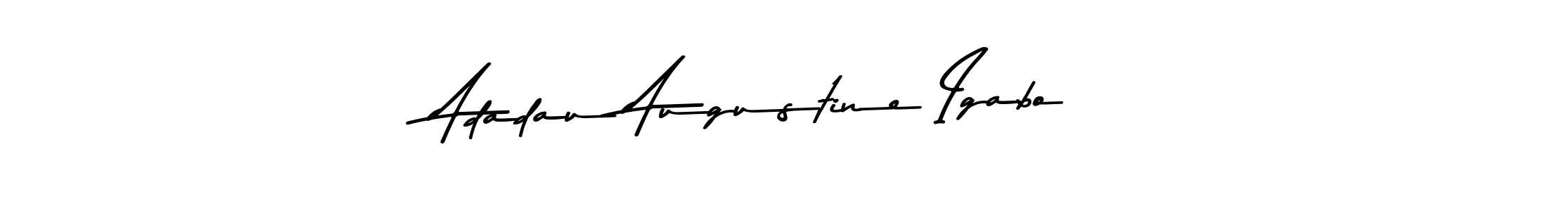 Create a beautiful signature design for name Adadau Augustine Igabo. With this signature (Asem Kandis PERSONAL USE) fonts, you can make a handwritten signature for free. Adadau Augustine Igabo signature style 9 images and pictures png