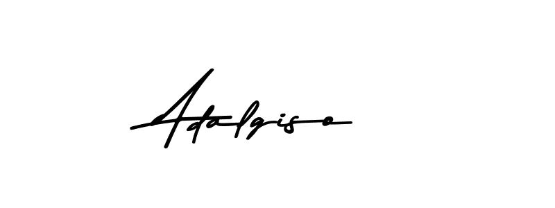 Create a beautiful signature design for name Adalgiso. With this signature (Asem Kandis PERSONAL USE) fonts, you can make a handwritten signature for free. Adalgiso signature style 9 images and pictures png