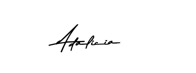 Also we have Adalicia name is the best signature style. Create professional handwritten signature collection using Asem Kandis PERSONAL USE autograph style. Adalicia signature style 9 images and pictures png