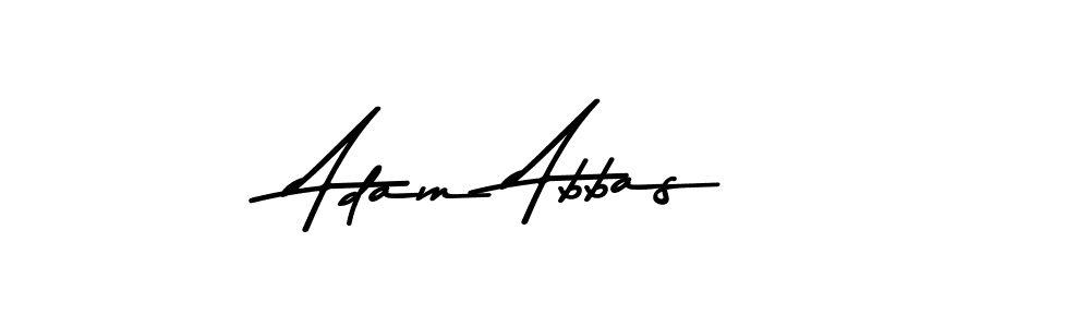 Design your own signature with our free online signature maker. With this signature software, you can create a handwritten (Asem Kandis PERSONAL USE) signature for name Adam Abbas. Adam Abbas signature style 9 images and pictures png