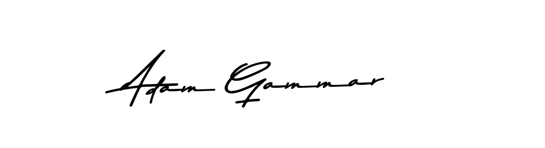 Use a signature maker to create a handwritten signature online. With this signature software, you can design (Asem Kandis PERSONAL USE) your own signature for name Adam Gammar. Adam Gammar signature style 9 images and pictures png