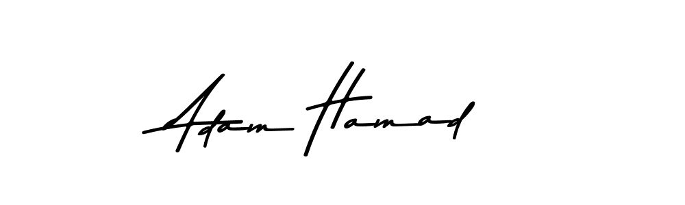 Make a beautiful signature design for name Adam Hamad. Use this online signature maker to create a handwritten signature for free. Adam Hamad signature style 9 images and pictures png