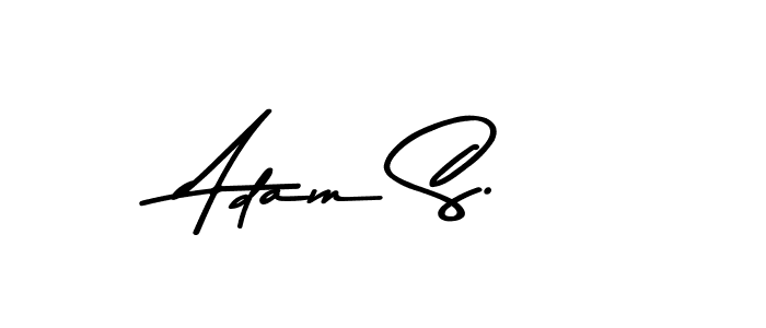 if you are searching for the best signature style for your name Adam S.. so please give up your signature search. here we have designed multiple signature styles  using Asem Kandis PERSONAL USE. Adam S. signature style 9 images and pictures png