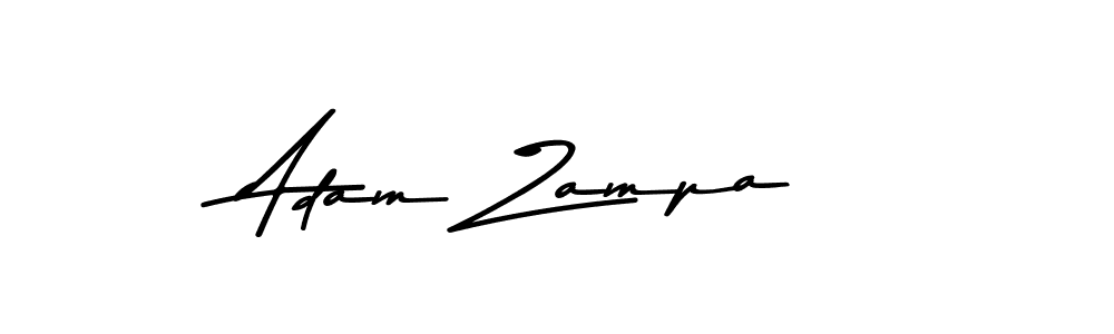 This is the best signature style for the Adam Zampa name. Also you like these signature font (Asem Kandis PERSONAL USE). Mix name signature. Adam Zampa signature style 9 images and pictures png