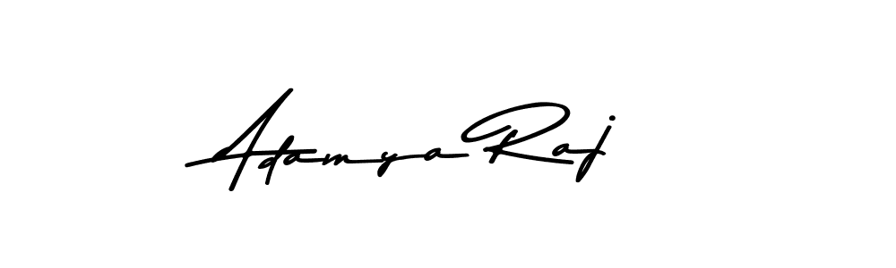 Design your own signature with our free online signature maker. With this signature software, you can create a handwritten (Asem Kandis PERSONAL USE) signature for name Adamya Raj. Adamya Raj signature style 9 images and pictures png