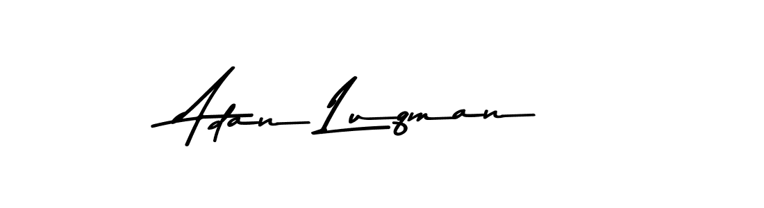 How to make Adan Luqman signature? Asem Kandis PERSONAL USE is a professional autograph style. Create handwritten signature for Adan Luqman name. Adan Luqman signature style 9 images and pictures png