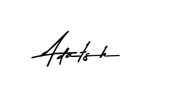 Make a beautiful signature design for name Adatsh. Use this online signature maker to create a handwritten signature for free. Adatsh signature style 9 images and pictures png