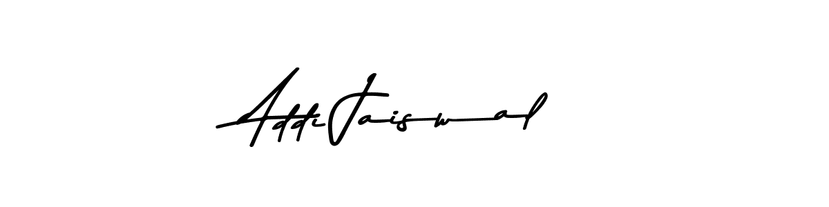 Create a beautiful signature design for name Addi Jaiswal. With this signature (Asem Kandis PERSONAL USE) fonts, you can make a handwritten signature for free. Addi Jaiswal signature style 9 images and pictures png