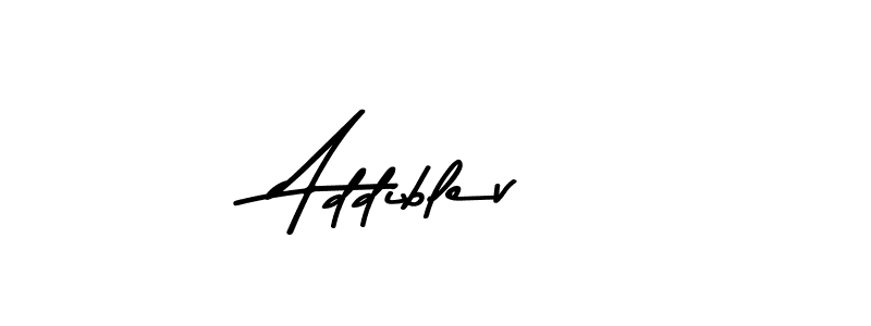 Design your own signature with our free online signature maker. With this signature software, you can create a handwritten (Asem Kandis PERSONAL USE) signature for name Addiblev. Addiblev signature style 9 images and pictures png