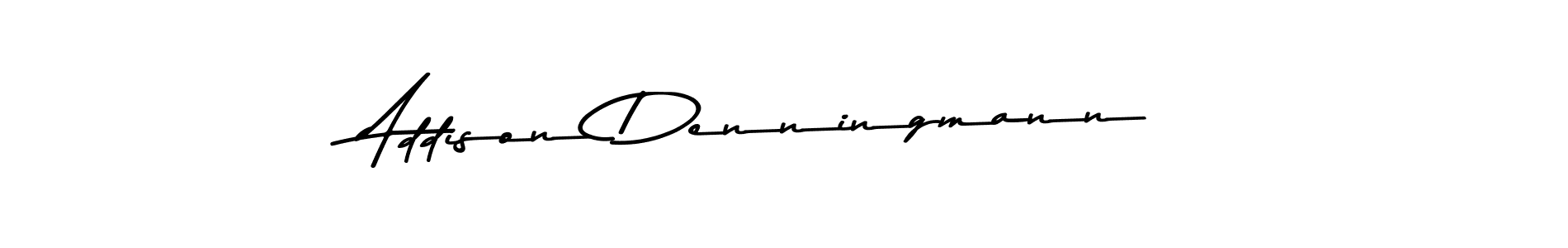 You should practise on your own different ways (Asem Kandis PERSONAL USE) to write your name (Addison Denningmann) in signature. don't let someone else do it for you. Addison Denningmann signature style 9 images and pictures png