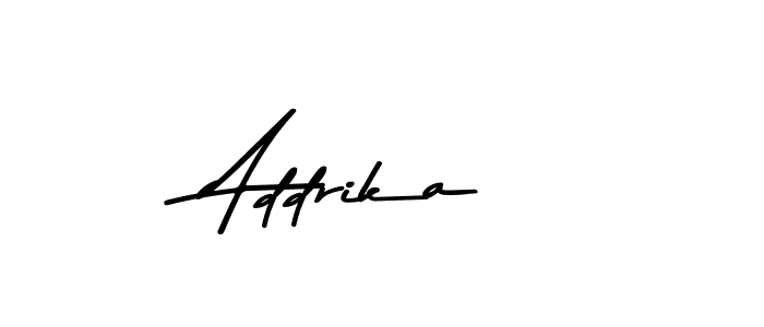 Asem Kandis PERSONAL USE is a professional signature style that is perfect for those who want to add a touch of class to their signature. It is also a great choice for those who want to make their signature more unique. Get Addrika name to fancy signature for free. Addrika signature style 9 images and pictures png